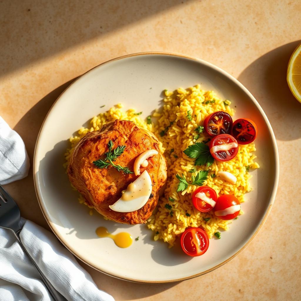 Persian Glow Chicken Shawarma